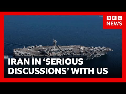 Iran in 'serious discussions' with US as military threat looms | BBC News