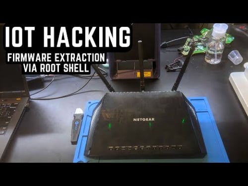 IoT Hacking - Netgear AC1750 NightHawk - Firmware Extraction via Root Shell
