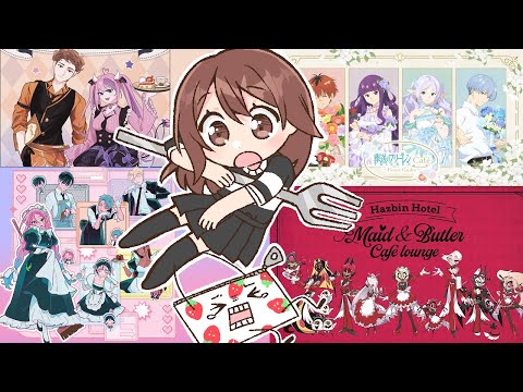 GOING TO 10 MORE ANIME CAFES! (Part 6)