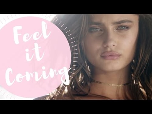 Taylor Hill in Victoria’s Secret Angels Lip Sync “I Feel It Coming”