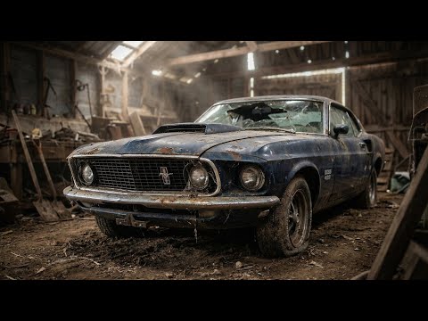 Full Restoration of Jet Blue 1969 Ford Mustang Boss 429|Hushed Horsepower