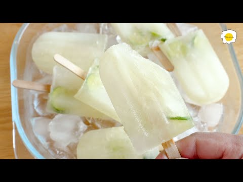 Lemon Oolong Tea Popsicles Recipe 柠檬乌龙茶冰棒食谱 Recette de glaces au thé Oolong au citron