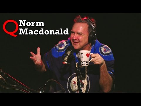 Norm Macdonald in Studio Q