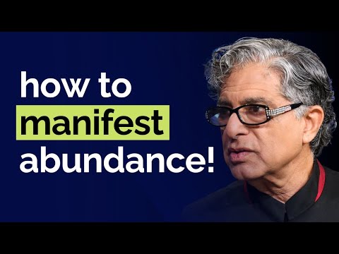 Deepak Chopra Shares How to Manifest Abundance & Infinite Possibilities | The Power of Meditation