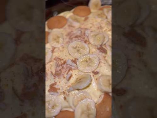 Banana Pudding w| Cheesecake Layer & Nilla Wafer Crust. 😋
