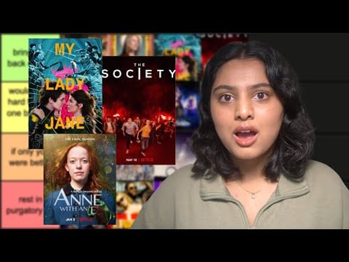 ranking cancelled tv shows because i have BEEF