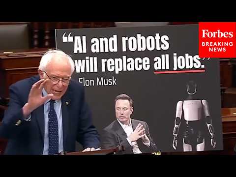 EPIC SPEECH: Bernie Sanders Makes Passionate Case Against AI 'Oligarchs' & Data Center Construction