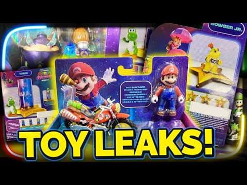 Mario Galaxy Movie Toys Galore! Motorbike Mario & Luigi Go Hard!