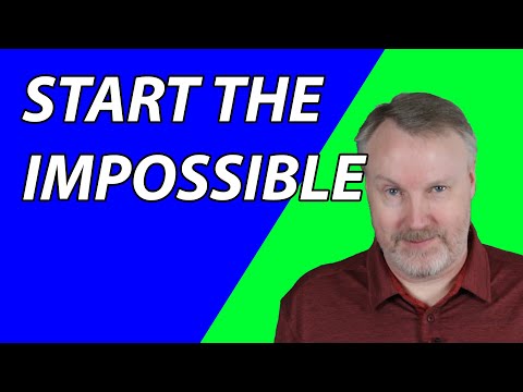Starting "Impossible" Software Engineering Tasks - tips from a principal engineer