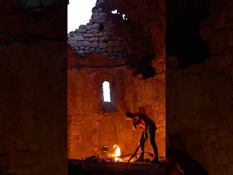 Camping Alone in an Abandoned Monastery 💀