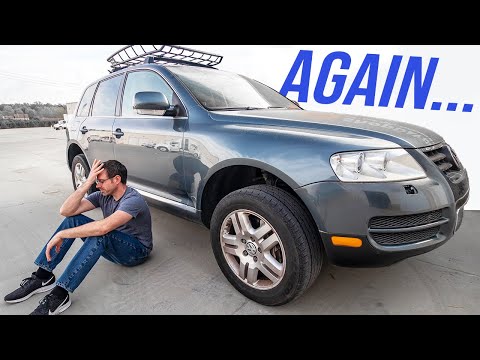 We Fixed Our Cheap Touareg! Then it Broke...