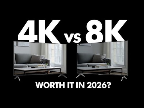 4K vs 8K in 2026 — The Truth Nobody Tells You Before Buying!