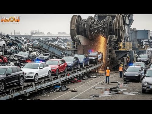 30 Most Insane Shredding & Crushing Machines That Obliterate Everything | Scrap Processing #15