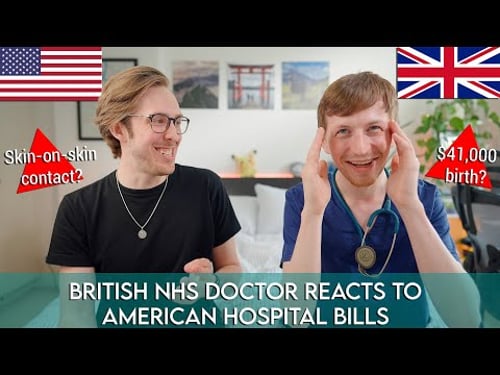 British NHS Doctor Reacts to American Medical Bills