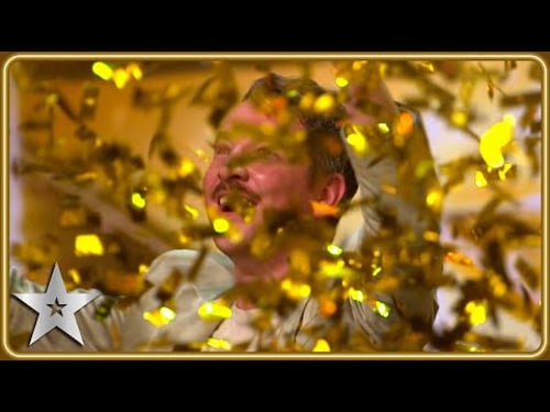 Audience member Max Fox’s SPONTANEOUS audition gets him a GOLDEN BUZZER! | Auditions | BGT 2025