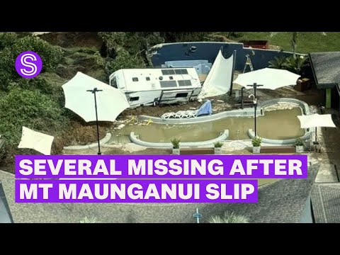 Several missing after slip at Mt Maunganui as deluge sees landslides hit North Island | Stuff.co.nz
