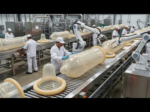 How Condoms Are Made – Inside the Condom Manufacturing Production Line