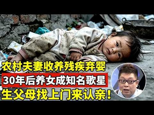 山东农村夫妻收养残疾女弃婴,30年后养女成知名歌星年入千万,亲生父母找上门来认亲!【王芳王为念访谈】