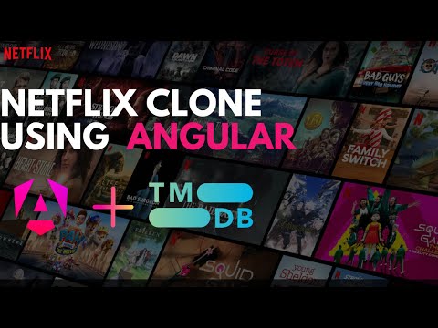 Netflix Clone using Angular | Angular tutorial to build Netflix Clone | Angular with Tailwind CSS