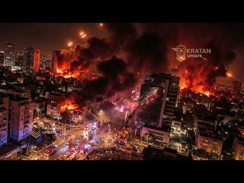 HIDDEN BY THE MEDIA! Israel's Condition After Iranian Missiles Hit Tel Aviv & Beersheba