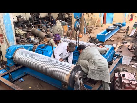 Heavy Duty Electric Winch Manufacturing | Powerful Industrial Winch Assembly Process