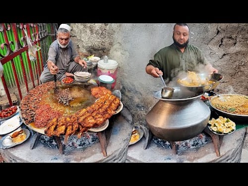 Cheap Road side Afghanistan street food | Traditional most famous foods