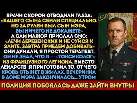 Мажор сбил сына врача, не зная, что тот служил в Легионе. Жесткая месть отца!