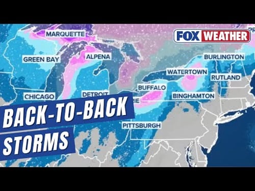 Another winter storm is taking aim at the Northeast