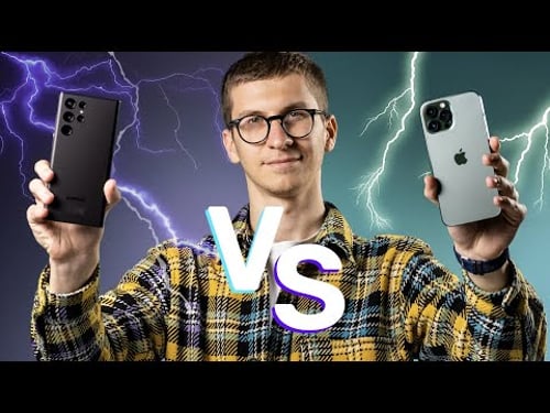 LUPTA TITANILOR - iPhone 13 Pro Max vs. Samsung S22 Ultra
