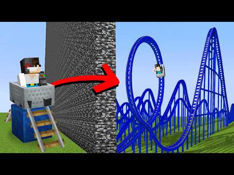 I Built a Roller Coaster in Build Battle