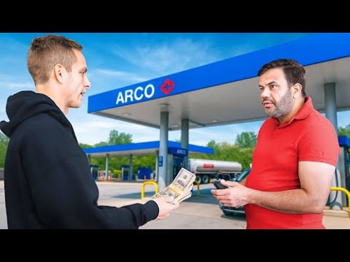 I Opened A FREE Gas Station