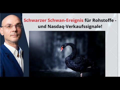 Schwarzer Schwan-Ereignis für Rohstoffe - und Nasdaq-Verkaufssignale! Videoausblick