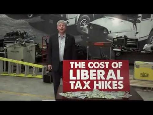 Conservative ad: Small business owners face a clear choice