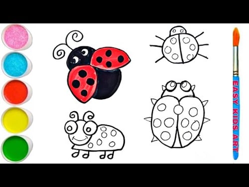 Draw an Adorable Ladybug with Simple Steps π