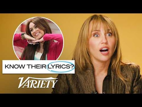 Does Miley Cyrus Know 'Hannah Montana' Lyrics?