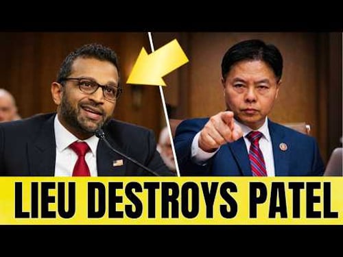 Shocking: Ted Lieu Finishes Kash Patel in 5 Minutes