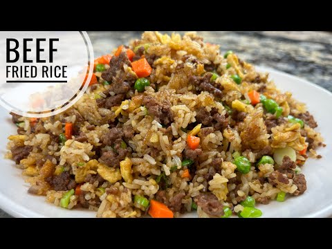 Beef Fried Rice | Ground Beef Recipe | Easy Fried Rice Recipe Better Than Take Out