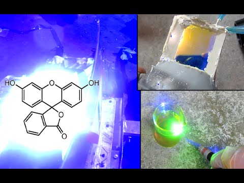 Building a GIANT Laser Pumped Chemical Flashlight - July 9