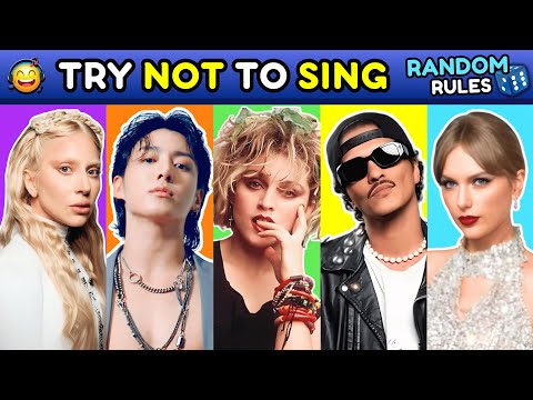 TRY NOT TO SING 2025🎵 Random Rules (TikTok Viral, Kpop Hits, 80's & 90's, ...) Will You SURVIVE?😜