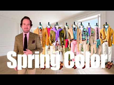 How to Wear Spring Color