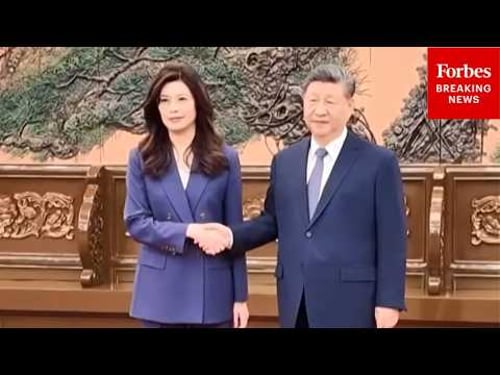 China's Xi Jinping Meets With Taiwanese Party Leader Ahead Of High Stakes Talks With Trump