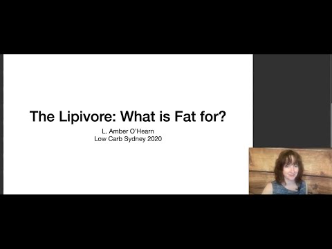 L. Amber O'Hearn - 'The Lipivore: What is Fat for?'