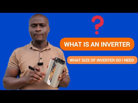 What is a power inverter? What size of inverter do I need? #solarinverter #inverter