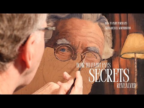 How to Paint Realistic Eyes in Portraits | Simple Step-by-Step Techniques