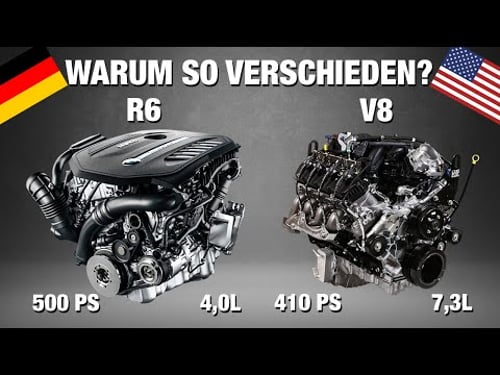 Warum deutsche und amerikanische Motoren so unterschiedlich sind!
