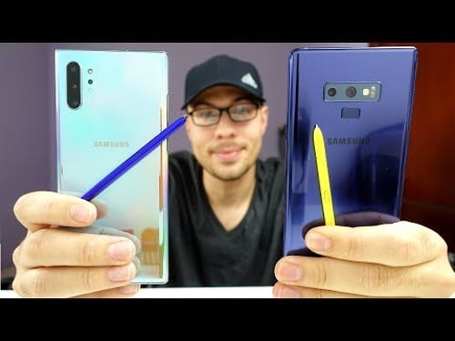 Galaxy Note 9 vs Galaxy Note 10 Plus!