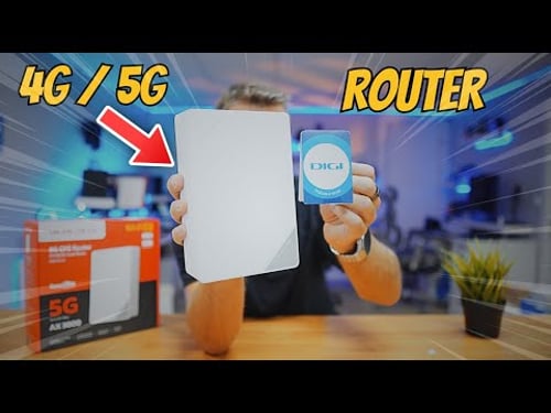 π‘ Mercusys MB520 5G Review | The Router with WiFi 6 + SIM Card + Powerbank! AWESOME! π₯