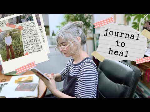 📝 HOW TO JOURNAL - process emotions and LET GO! EASY Theraputic Art Journaling Process to Heal