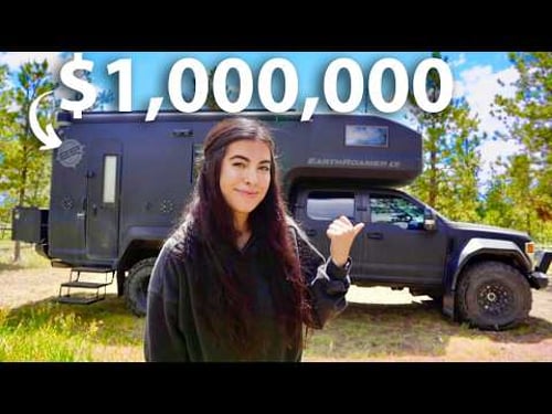 Backcountry Truck Camping in $1,000,000 EarthRoamer