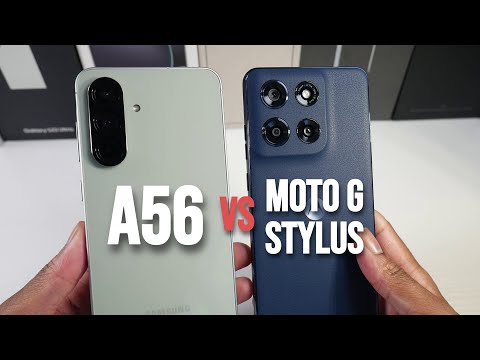 Moto G Stylus (2025) VS Samsung Galaxy A56 (Camera Comparison, PUBG & Display & Speed)